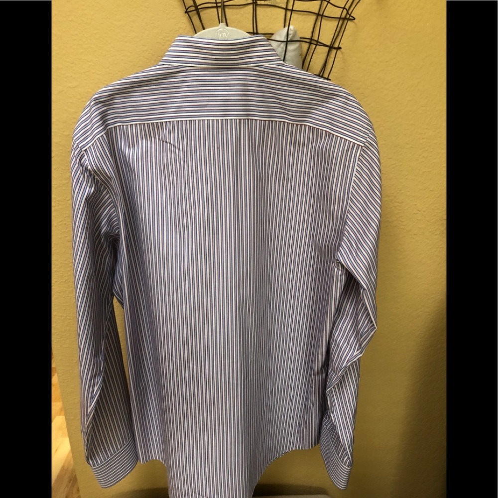 Banana Republic Mens Striped Long Sleeve Shirt - Picture 7 of 8